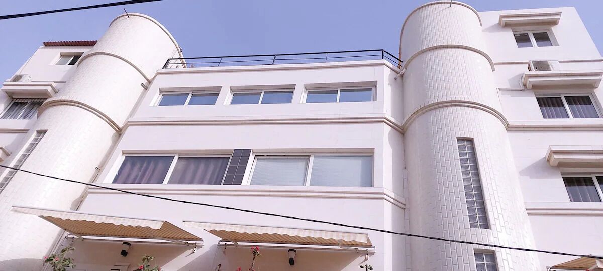 Fachada de la propiedad