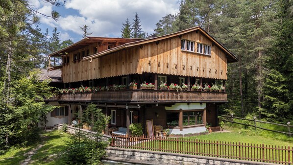 Façade de l’hébergement