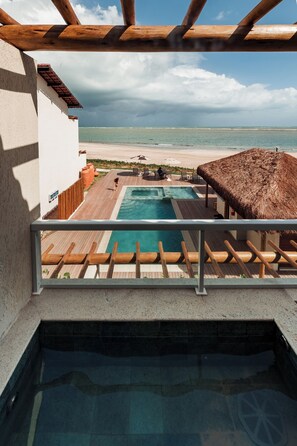 Honeymoon-Doppelzimmer | Ausblick vom Zimmer