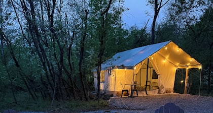 Exclusive Group Glamping Retreat – Entire Campground for Your Private Escape!