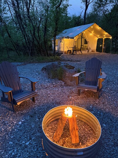 Exclusive Group Glamping Retreat – Entire Campground for Your Private Escape!
