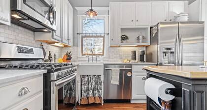 A meticulously restored farm house with a blend of vintage charm & modern luxury