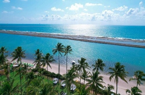 PORTO ALTO RESORT Cozy apartment in the Resort on the beach of Muro Alto-PE. 