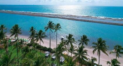 PORTO ALTO RESORT Cozy apartment in the Resort on the beach of Muro Alto-PE.