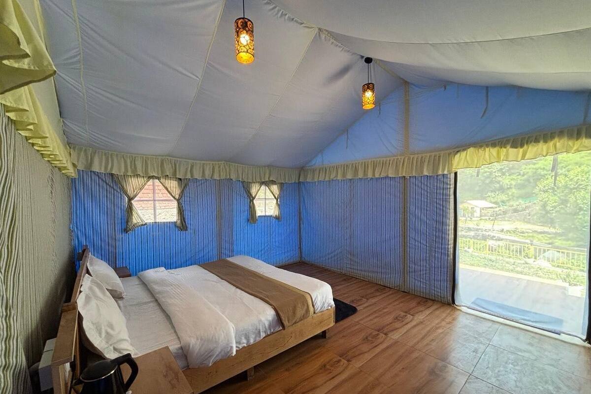 Barraca família, 1 quarto, para não fumantes | 8 quartos, escrivaninha