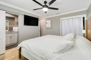 4 habitaciones, escritorio, wifi gratis y ropa de cama