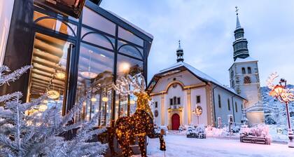 Appartement charmant avec vue sur le Mont Blanc.
Idéal pour 1 ou 2 personnes.