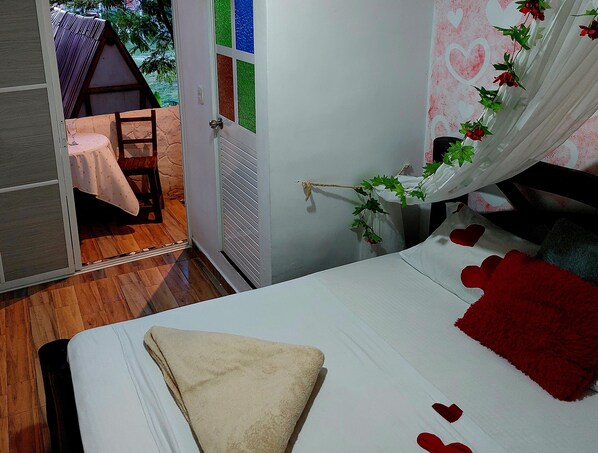 Standard-herbergi með tvíbreiðu rúmi - fjallasýn | Ókeypis þráðlaus nettenging