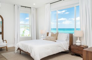 4 bedrooms, iron/ironing board, travel cot, WiFi