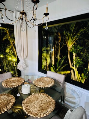Dining - Stunning Bonita home steps from the beach. Modern luxury with artistic flair.  (Bonita Springs)
