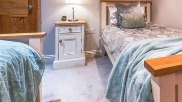 2 habitaciones y sábanas de algodón egipcio