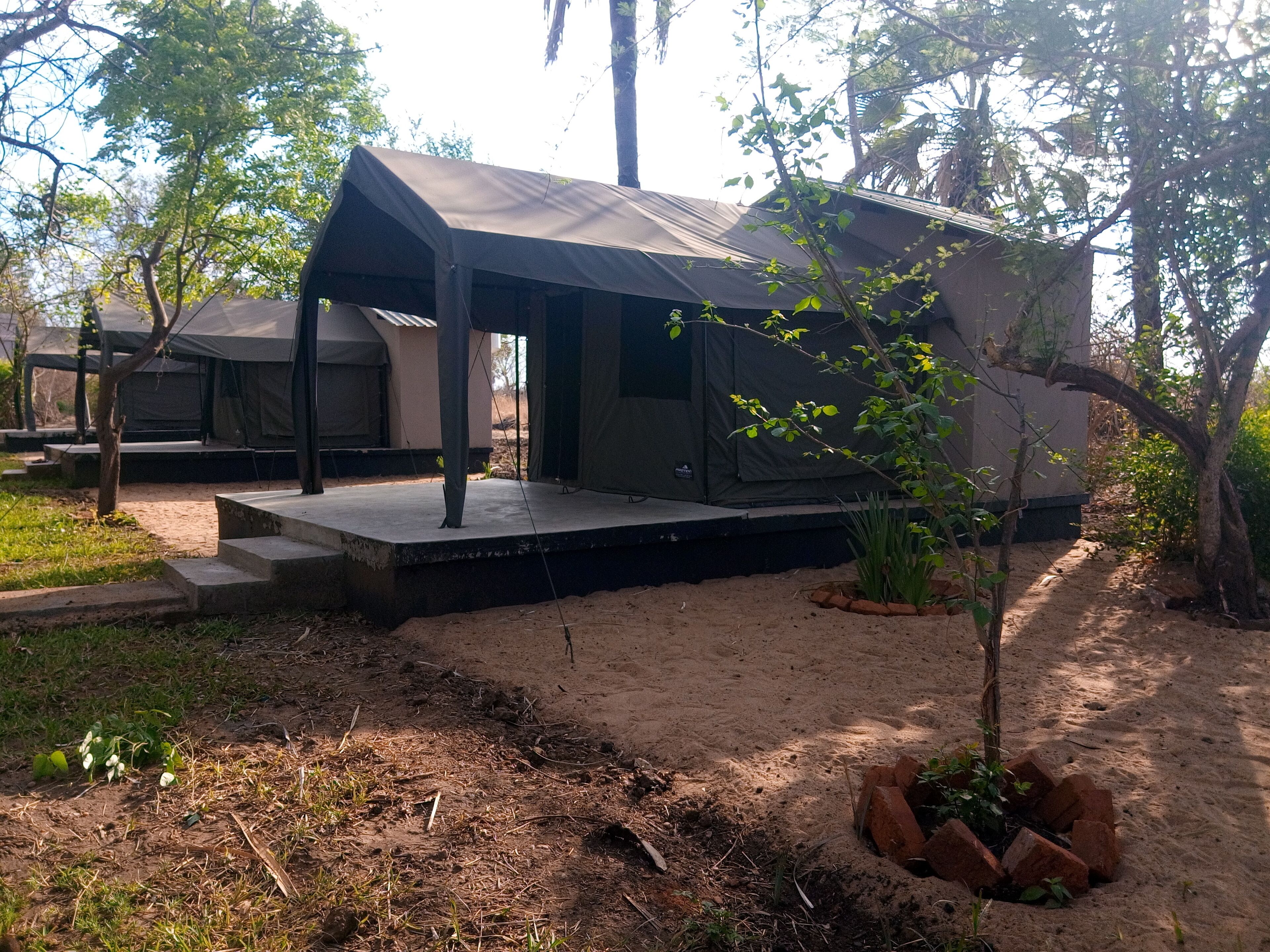 Comfort Tent, Non Smoking, Pool View | Premium bedding, down duvets, desk, laptop workspace