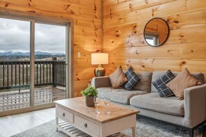 Smart TV, fireplace, table football - Blue Ridge Bliss Luxury Cabin with Indoor Pool (Sevierville)