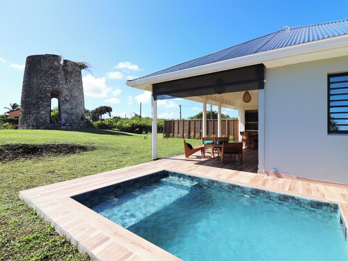 Villa Gligli with swimming pool and view of the mill, ideal for 4 people