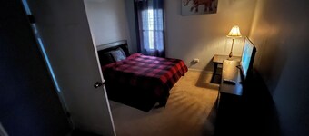 Cozy Living Space perfect for singles or couples, with a well-designed layout