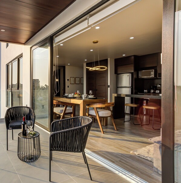 Terrace/patio - Porto 15 Condominios (Puerto Vallarta)