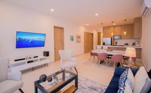 Living area - Paradise in Tezal Amazing new condo wow amenities (El Tezal)