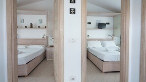2 habitaciones y ropa de cama 