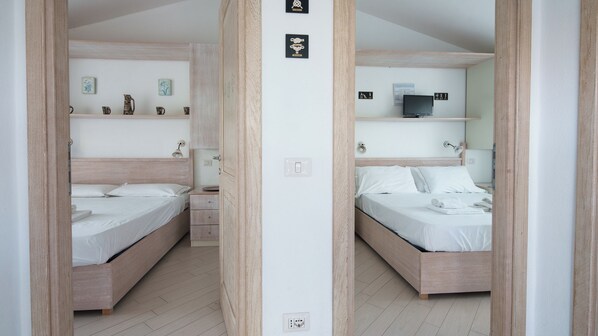 2 Schlafzimmer, Bettwäsche