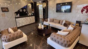 Sala de estar en el lobby