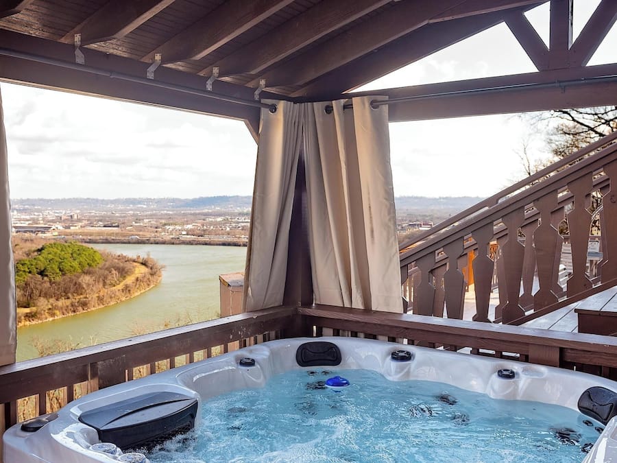 Bañera de hidromasaje exterior