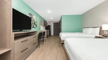 套房, 2 张大床, 无烟房 | 办公桌、免费 WiFi、床单