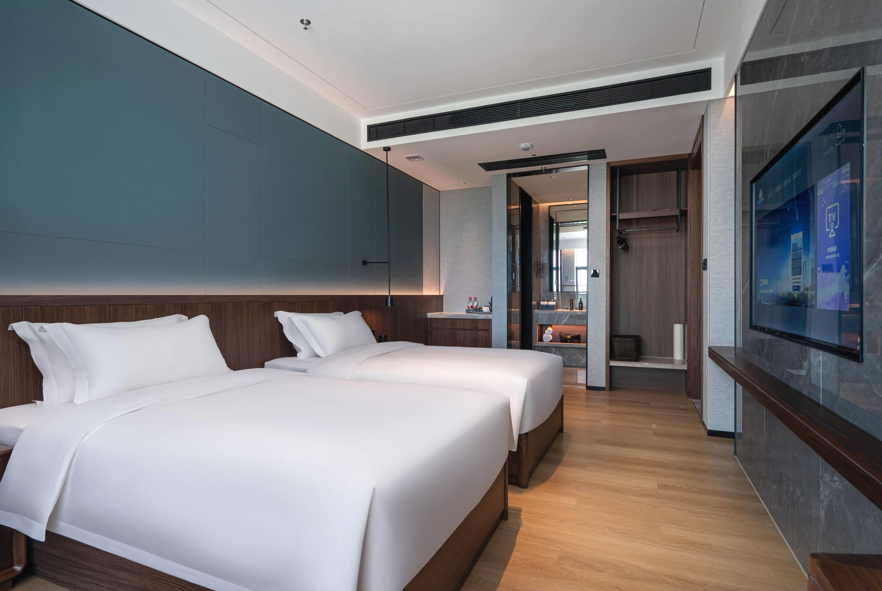 Deluxe Room, 2 Double beds, Non Smoking
