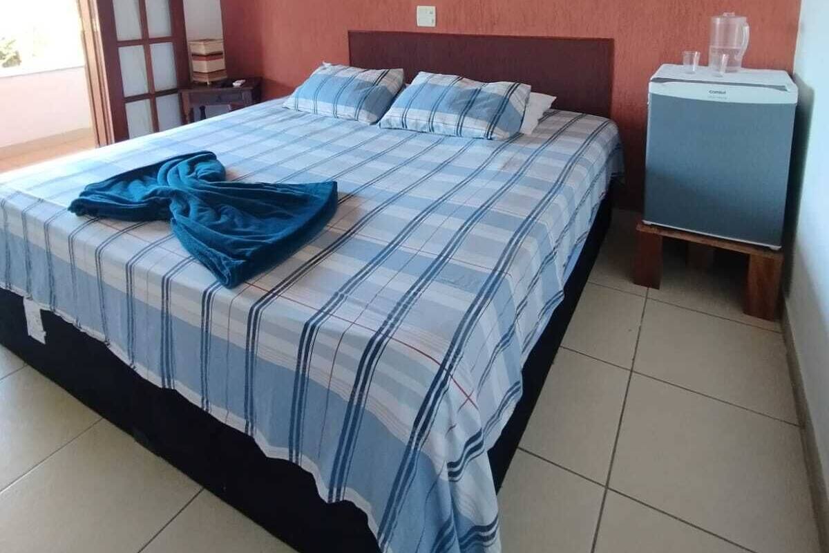 Chambre Confort avec lits jumeaux, balcon, vue piscine