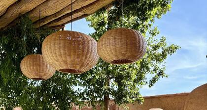 Marrakech - Dar Aït Zahra - Panoramic view of the Atlas Mountains