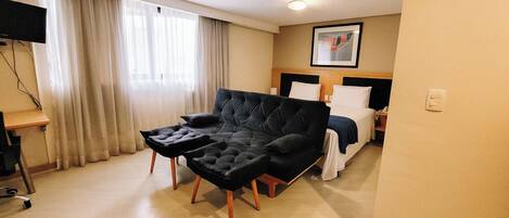 1 bedroom, in-room safe, iron/ironing board, free WiFi