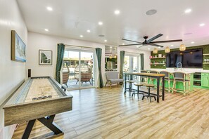 Games room - Multi-Home Retreat on Colorado River w/ Boat Dock! (Parker)