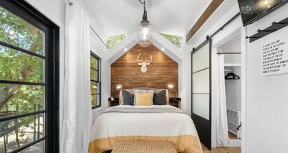 Modern Wine Country Tiny Home with Gas Fire Pit