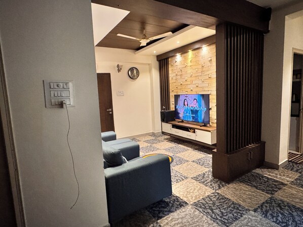 Appartamento familiare, vista cortile | Area soggiorno