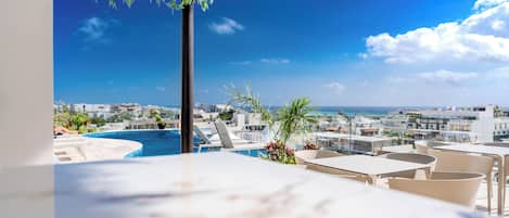 Terrasse sur le toit