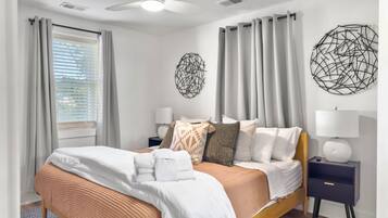 2 soveværelser, strygejern/strygebræt, Wi-Fi, sengetøj