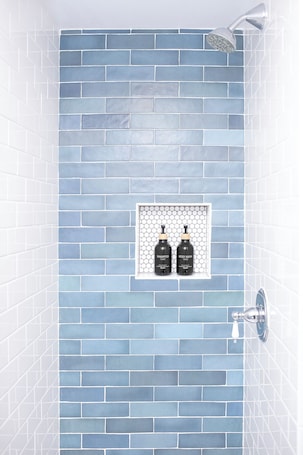 Hair dryer, towels, soap, shampoo. Lake Street Retreat: Charming Getaway with Stunning Lake View Sunsets