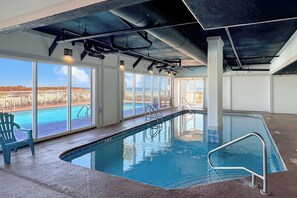 Indoor pool, outdoor pool