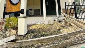 A building with a sign reading "Junction Ale House" and a covered entrance area. - A Perfect Mountain Getaway with Hot Tubs, and steps to Soaring Eagle ski lift! (Snowshoe)