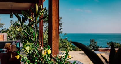 Coyote | 7BR Ocean View Villa | 2 Pools | Zipolite