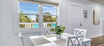 Ocean-view 2 bed 1 bath near island center on beautiful Saint George Island