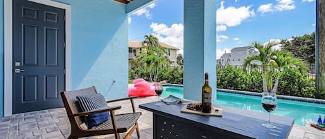 Una piscina climatizada