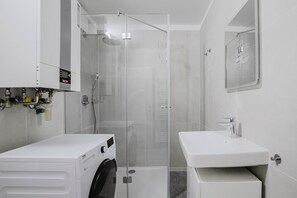 Hair dryer, towels
