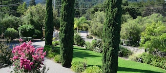 Private Entry Room with Patio in a Villa- upscale area