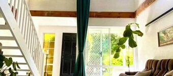 Cabana 88 - designer loft by the beach with infrared sauna