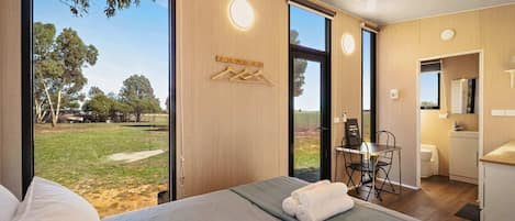 1 غرفة نوم وملاءات أسرّة