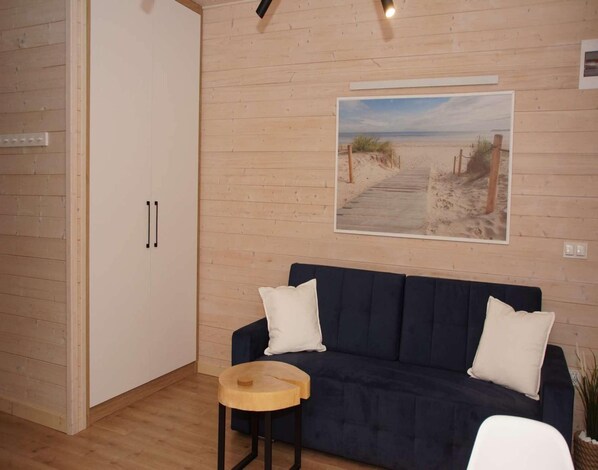 Living room - Beautiful Holiday Home, 2 Bedrooms, Mielenko (Mielno)