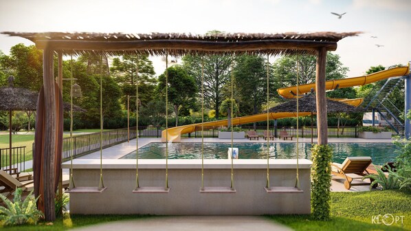 Classic House, 3 Bedrooms | Pool | Outdoor pool - Spacious Holiday Home in Voorhuizen With Terrace (Voorthuizen)