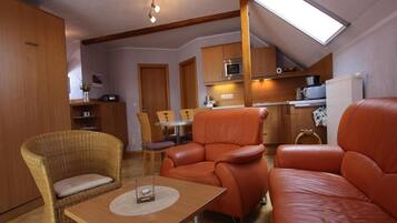 Classic Apartment, 2 Bedrooms | Living room | DVD player