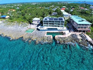 Exterior - Modern Oceanfront 3 Bdr Condo /w Pool + Diving (West Bay)