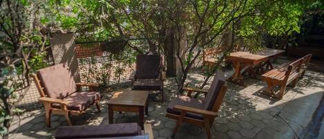 Restauration en plein air